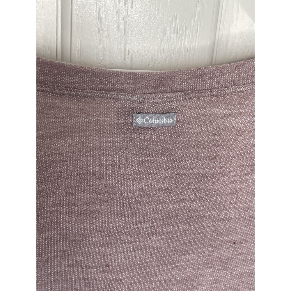 NWT Columbia Women's Textured Pullover Sz L Cotton Blend Athleisure Active - Picture 3 of 11